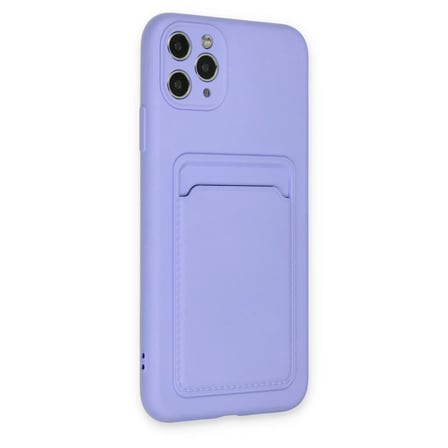 Iphone 11 Kılıf Kelvin Kartvizitli - Lila