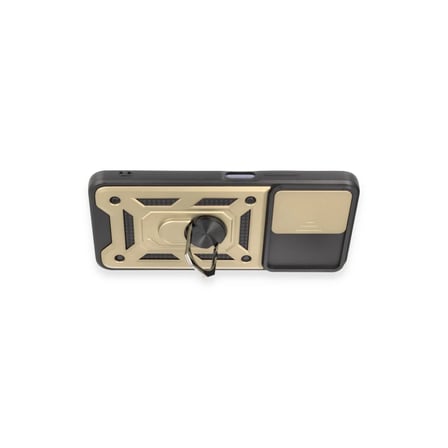 Redmi Note 12 5G Kılıf Pars Lens Yüzüklü - Gold