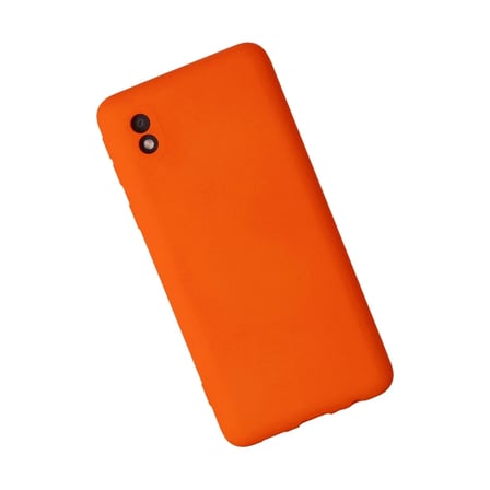 Galaxy A01 Core Kılıf Nano Içi Kadife - Turuncu