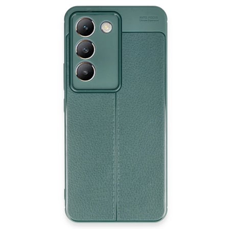 V30 Lite 4G Kılıf Auto Focus Kapak - Koyu Yeşil