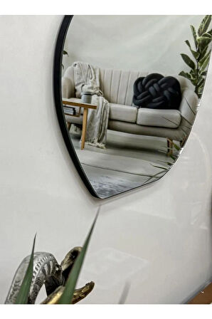 Fawdecor Armut Model Dekoratif Duvar Aynası, Modern Ev Aynası m3