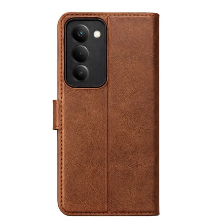 Redmi 15 5G S Kapaklı Kılıf - Taba