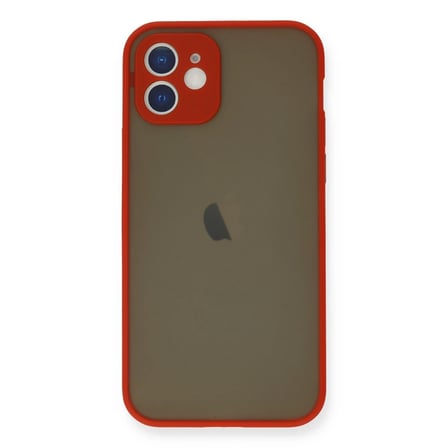Iphone 12 Mini Kılıf Montreal Kapak - Kırmızı