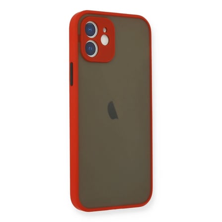 Iphone 12 Mini Kılıf Montreal Kapak - Kırmızı