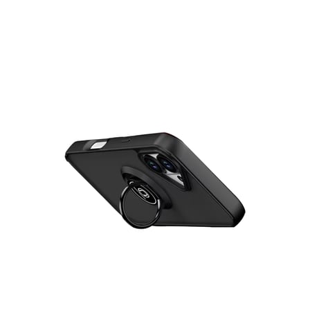 Iphone 17 Montreal Yüzüklü Kapak - Siyah