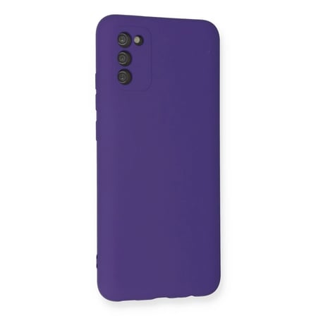 Galaxy A03S Kılıf Nano Içi Kadife - Mor
