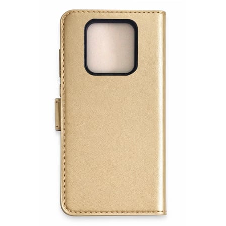 Tecno Camon 16 Prime S Kapaklı Kılıf - Gold