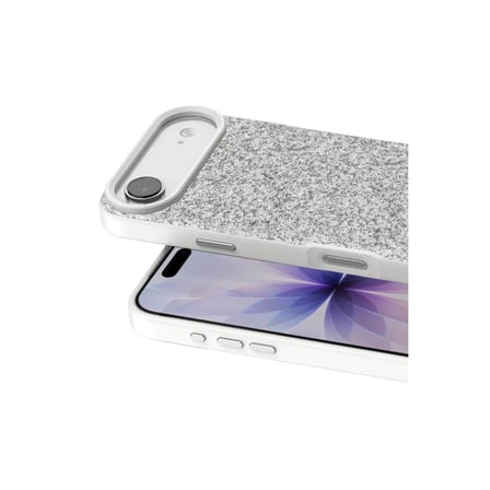 Iphone 17 Air Bright Simli Kapak - Beyaz