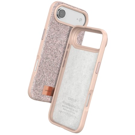 Iphone 17 Air Bright Simli Kapak - Pembe