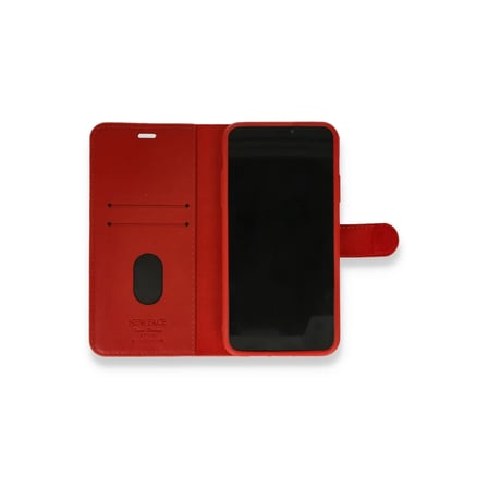 Iphone 12 Mini Kılıf S Kapaklı Kılıf - Kırmızı