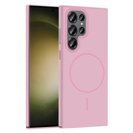 Galaxy S23 Broş Magsafe Kapak - Pembe