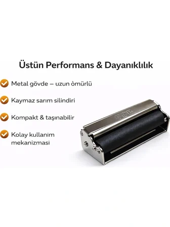 OCB-Metal Kasa S-ıgara-Sarma Aleti-Makinası-Hızlı Kolay ve Pratik