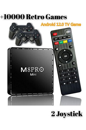 Smart TV Game Stick 4k HD +10000 Nostalji Retro Oyun Sup