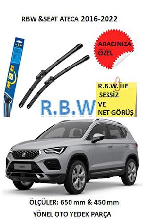 RBW  Seat Ateca   (2016-2022)  Aracınız İçin Özel Muz Tip Silecek Takımı