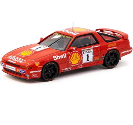 Tarmac Works 1:64  Toyota Supra Turbo (MA70) – BTCC 1988 Shell Model Araç 