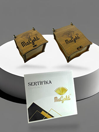 Tek Taş Yüsek Montür Şık 14 Ayar Altın Yüzük