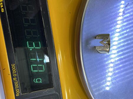 14 Ayar Altın R Harfli Üst Kalite Trend Harf Yüzük