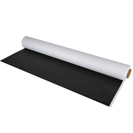 15 Metre x 1 Metre 0.80 mm Ön Yüzey Beyaz Mat PVC Rulo Magnet Mıknatıs Rulo, Güçlü Kalın Rulo Magnet