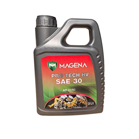 Magena Sae 30 Numara Yağ 3 Litre