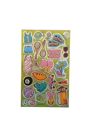 20x13cm Orta Boy graffiti vintage trend model-3 çocuk genç çıkartma telefon tablet etiket sticker