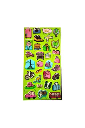 Şeffaf damla  kristal model-3 POP ART dekoratif telefon defter laptop etiket çıkartma sticker