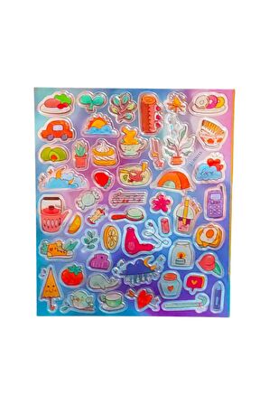 20x17cm Orta Boy graffiti vintage trend model-12 çocuk genç çıkartma telefon tablet etiket sticker