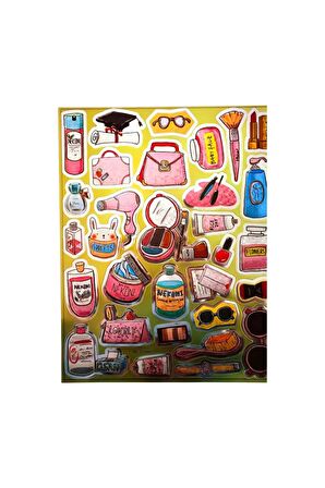 20x25cm Büyük Boy graffiti vintage trend model-4 çocuk genç çıkartma telefon tablet etiket sticker