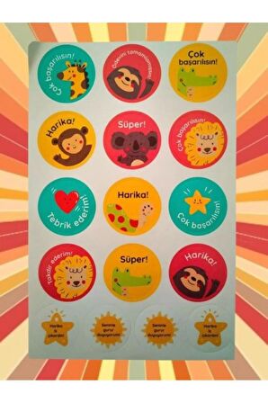 Ödül model-5 reward okul öğrenci çocuk kız erkek çıkartma defter kitap etiket