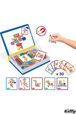 Oyuncak Magnet Akıl Oyunları Yaratıcı Şekiller Eğitici Eğlenceli Set