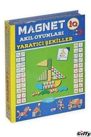 Oyuncak Magnet Akıl Oyunları Yaratıcı Şekiller Eğitici Eğlenceli Set