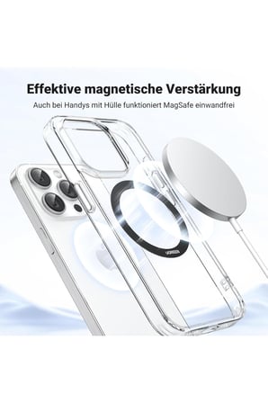 2 Adet Kablosuz Şarj Destekli Araç Telefon Tutucu İçin Mıknatıslı Metal Halka Yedek Mıknatıs