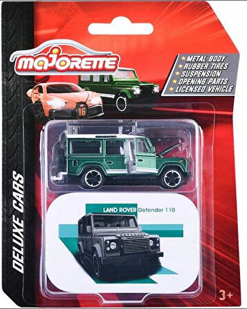 Majorette Deluxe Cars Land Rover Defender 110