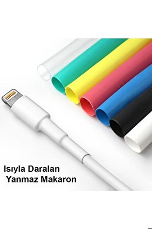 [brand] Isıyla Daralan Makaron Kablo Seti 580 Parça Kablo Tamir Kiti