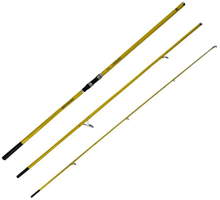 YekOutdoor Profesyonel Olta Seti Okuma Makaira Surf 4,30 cm 100-250 3 Parça Yellow Surf Kamışı&Okuma Salina SA-8000A Blue 6+1BB Olta Makinesi