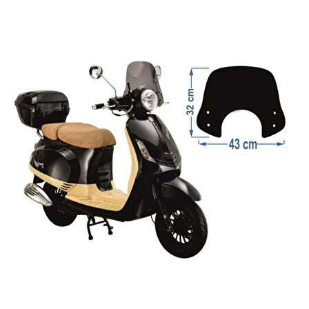 Falcon Cooper 50 Siperlik Camı Füme