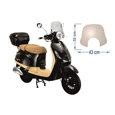 Falcon Cooper 50 Siperlik Camı Şeffaf