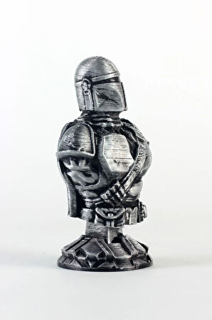 The Mandalorian Büst - Star Wars Mando Figürü 10 Cm