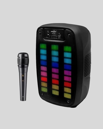 GTS 1793 Kablosuz Bluetooth Hoparlör 6.5 İnç Işıklı ve Güçlü Bass