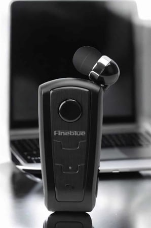 Tüm Telefonlara Uyumlu Mikrofonlu Titreşimli Makaralı Bluetooth Kulakiçi Kulaklık