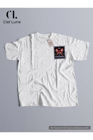 Nevermind Unisex Mariposa Oversize Tişört