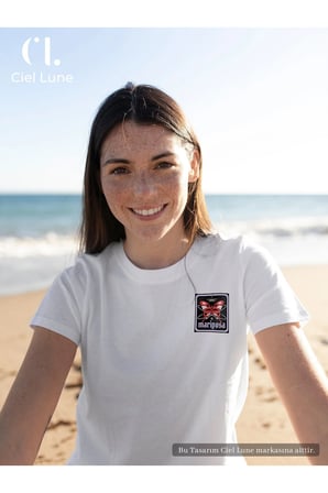Nevermind Unisex Mariposa Oversize Tişört