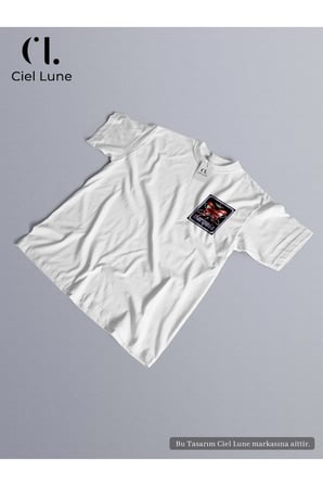 Nevermind Unisex Mariposa Oversize Tişört