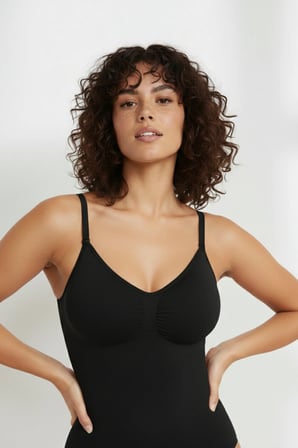 Mamey Çıtçıtlı (ZIBIN) Korse Extra Push Up Etkili Siyah Renk10