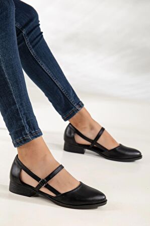 MARY KISA TOPUK  AYAKKABI Siyah