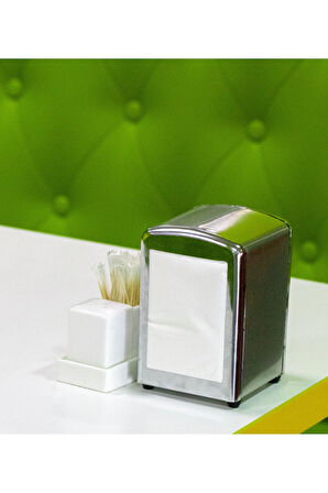 Masa Dispenser Peçete 200Lü - 18 Adet