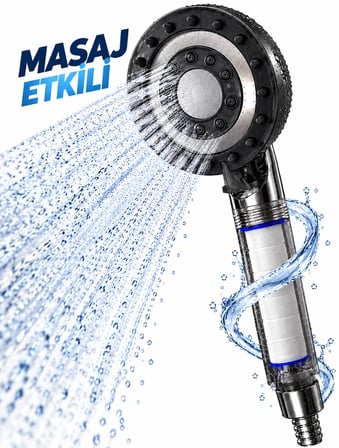 Filtreli Duş Başlığı Etkili