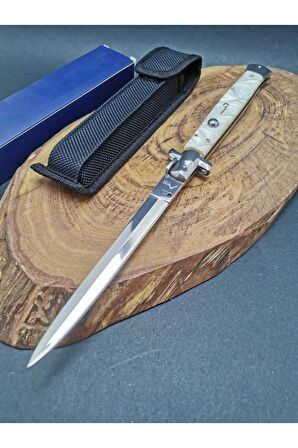 Orijinal Microtech 24 Cm Içten Çıkmalı Otomatik Kamp Çakıs