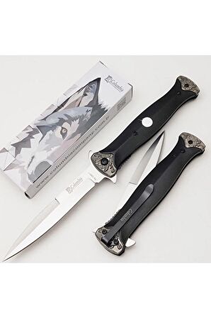 Paslanmaz Çelik 21cm Columbia Kamp Outdoor Çakı 