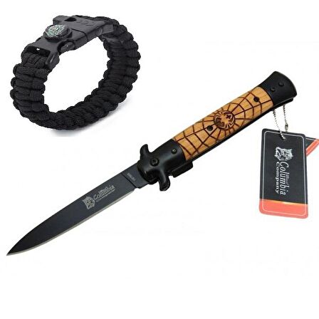 Columbia Örümcekli Çakı FS-1245-4- 23 CM