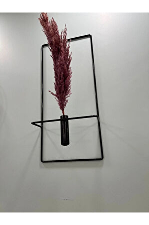 3'lü Siyah Massive Orta Boy (37X55CM) , Modern Dekoratif Metal Duvar Saati